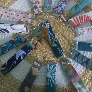 🔑 Porte-Clés Tissu