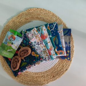 🍎Pochette à Goûter Zéro Déchet "Nomade"