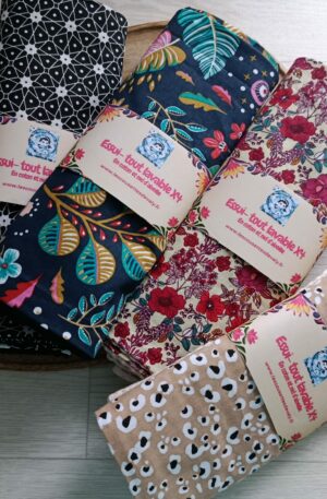 Feuilles Essuie tout lavables